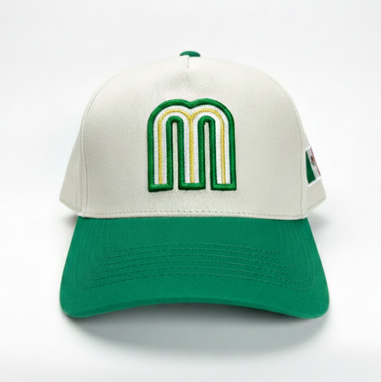 Green Trucker Mexico National Hat