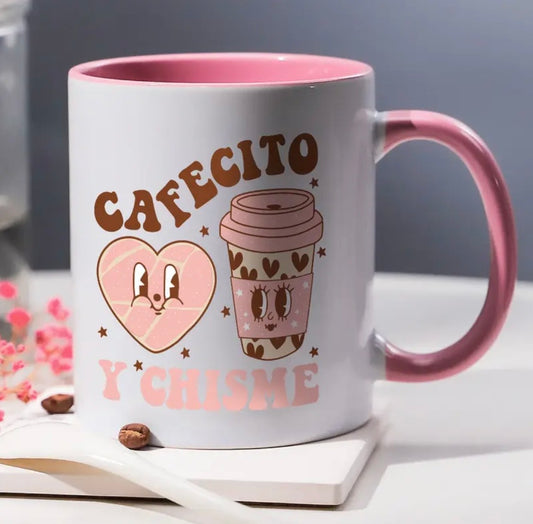Cafecito y Chisme Taza