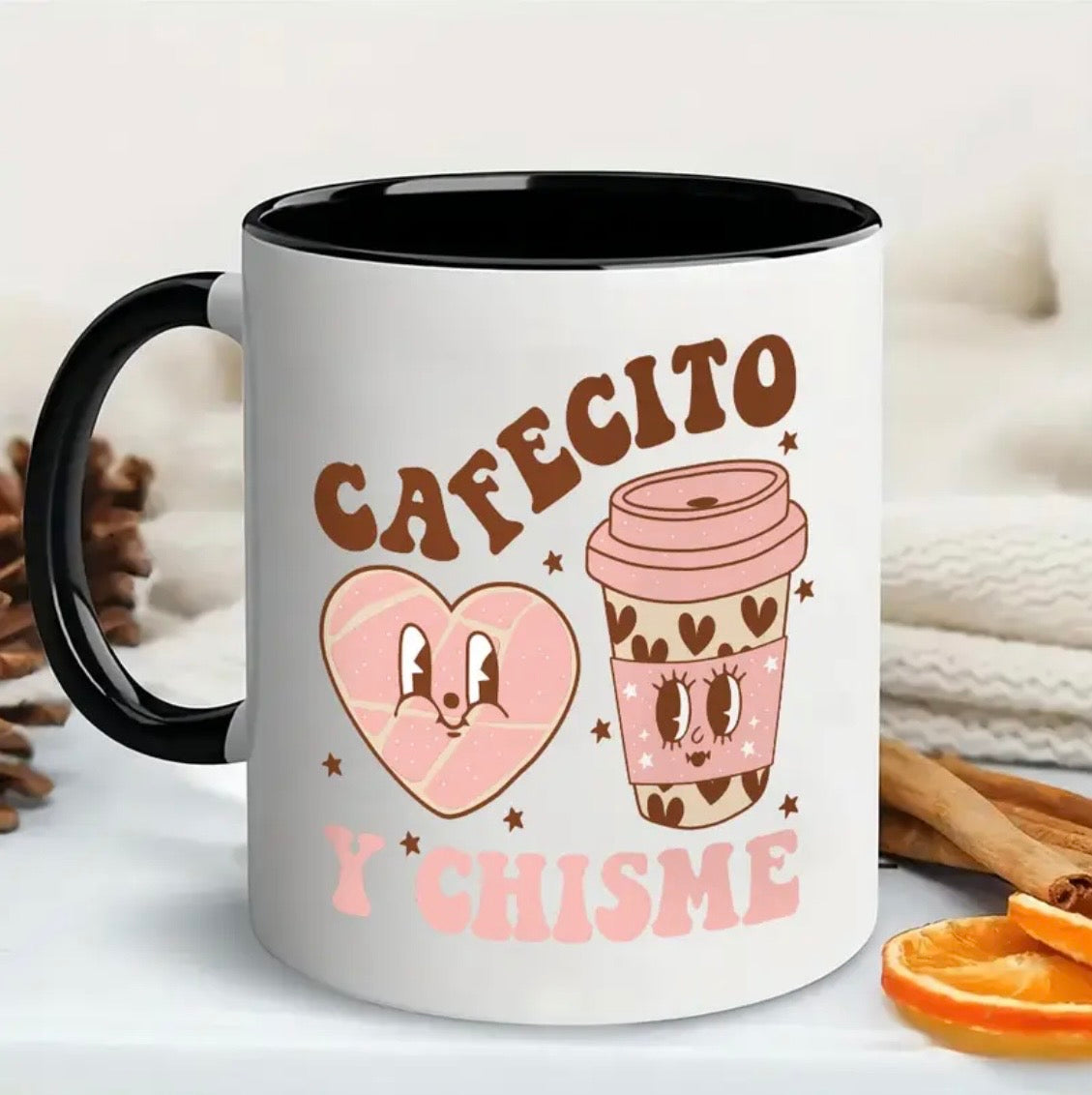 Cafecito y Chisme Taza