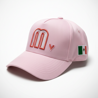 All Pink Mexico National Hat