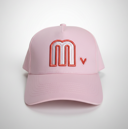 All Pink Mexico National Hat