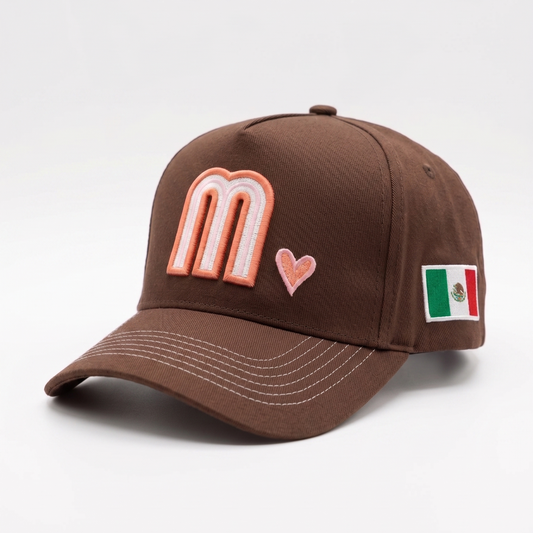 Brown Mexico National Hat