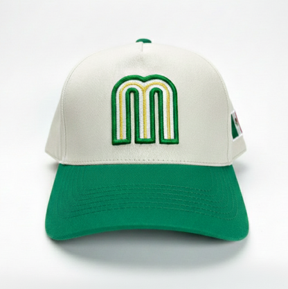 Green Trucker Mexico National Hat