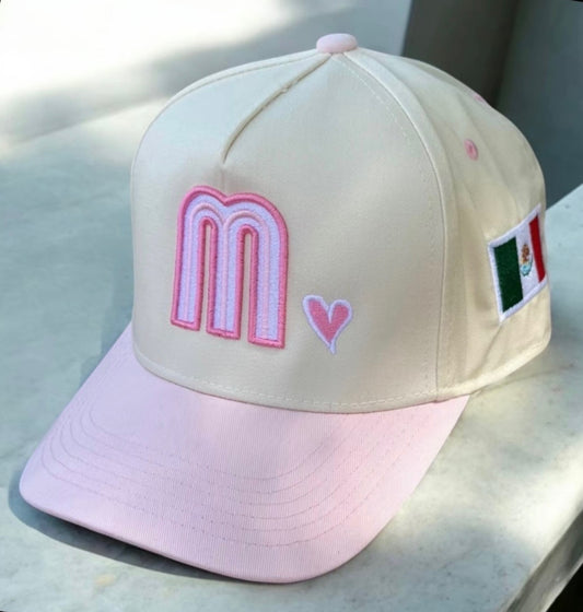 Pink Mexico National Hat